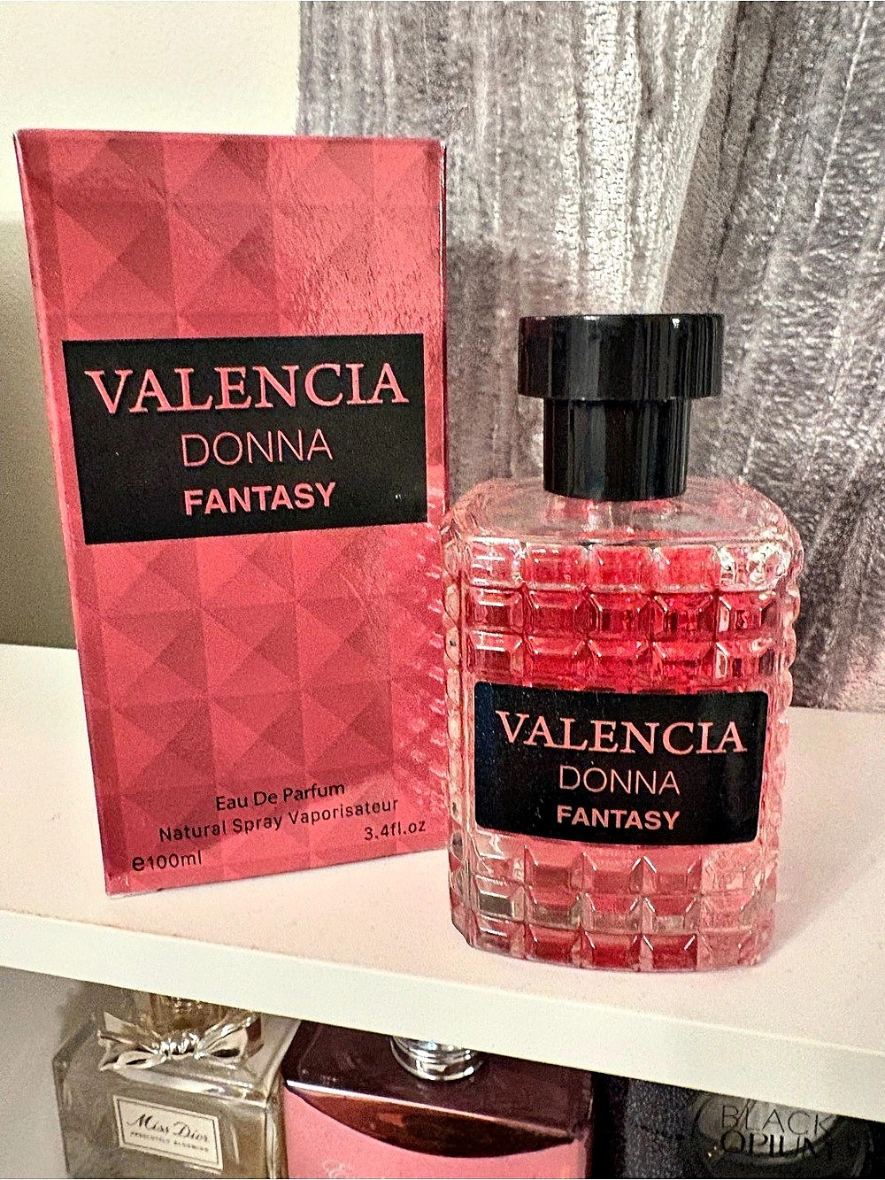 Valencia Donna Fantasy Eau de Pink NWT